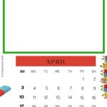 This image is a calendar for the month of April 2021, with the days of the week listed along the top.