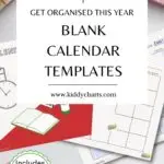 In this image, a blank calendar for Lent is being promoted as a way to help people get organized in the year 2022.