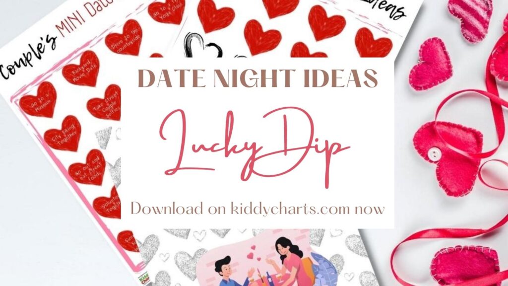 Are you stuck for date night ideas as a couple or parent? Then we've got the answer - date night lucky dip. Visit the site and have a go!