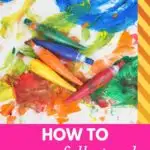 In this image, a website is providing tips on how to effectively teach art to children.