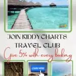 The image is advertising a travel club that offers a 5% discount on bookings.