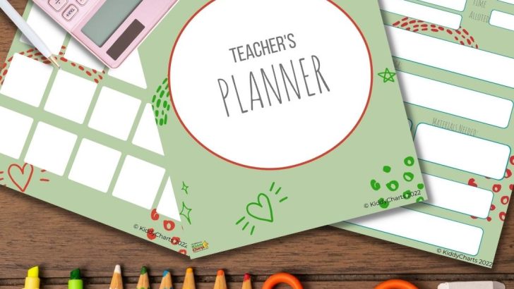 This image is a lesson plan template for teachers to fill out with the date, time, allotted time, materials needed, and other details for the lesson.