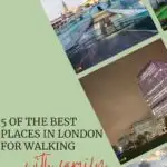 A family is exploring five of the best places in London for walking and learning more about them through the website Kiddy Charts.
