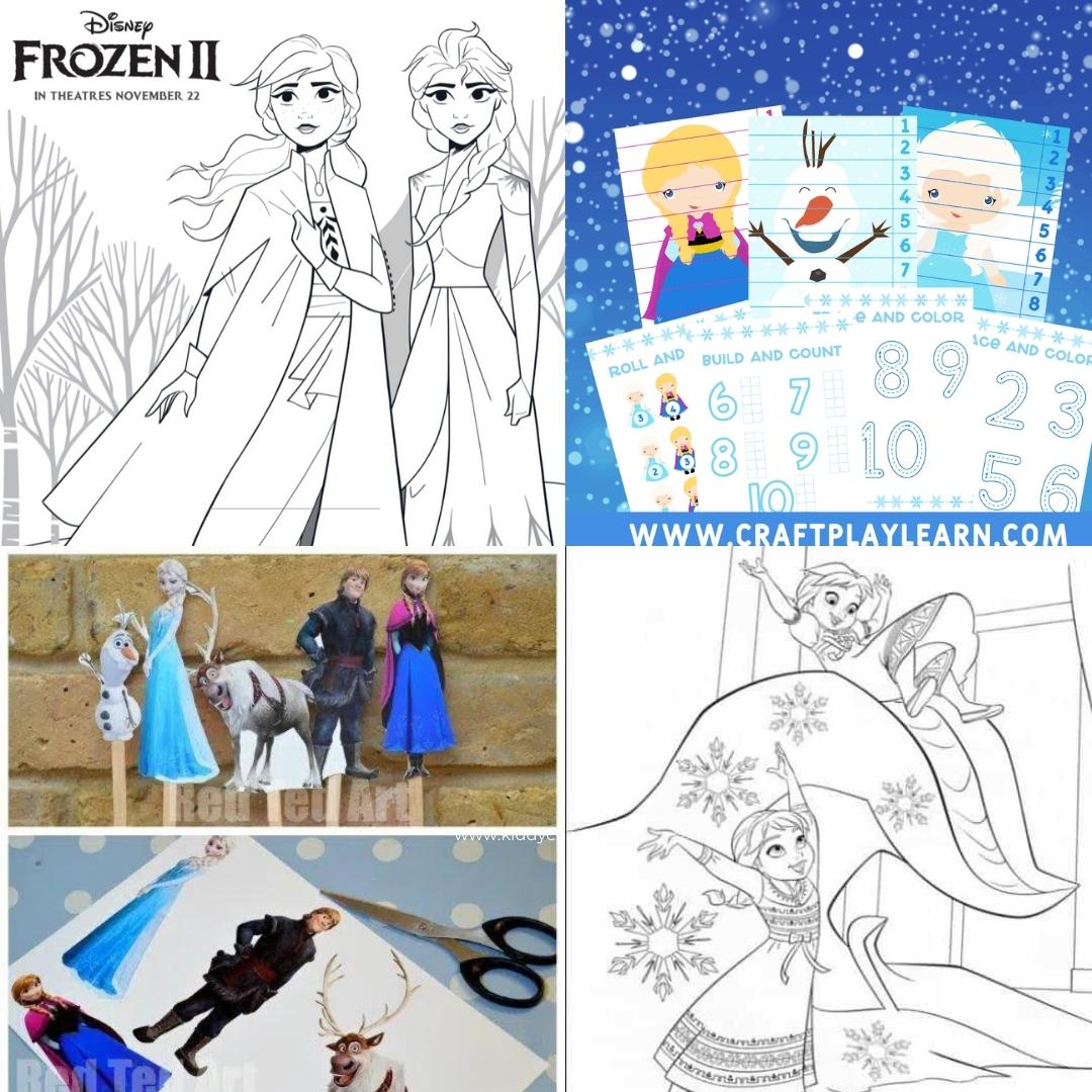 disneys frozen printable coloring pages