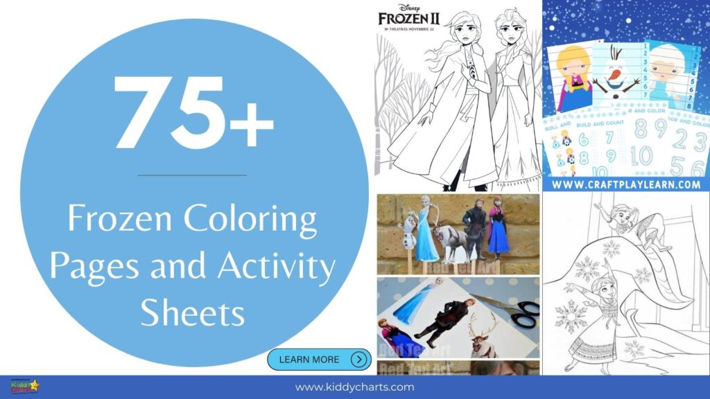 Disney Frozen Olaf Play Pack Colouring Pads & Pencils Summer & Winter 