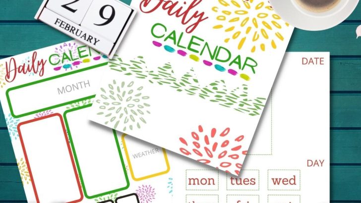 A calendar for the month of February , with the days of the week and the weather forecast for each day.