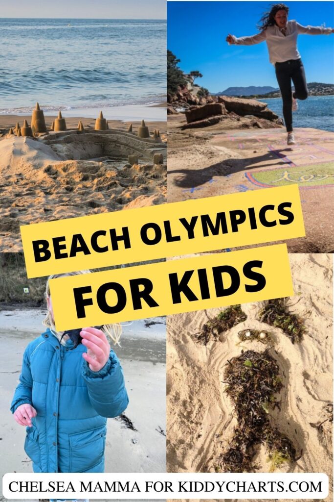 How to hold a beach Olympics with the kids #31daysofactivities