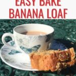 A person is viewing a recipe for a banana loaf on the website "Kiddycharts.com" and is encouraged to get the recipe.