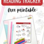 This image shows a free printable reading tracker for March, June, January, and September from kiddycharts.com.
