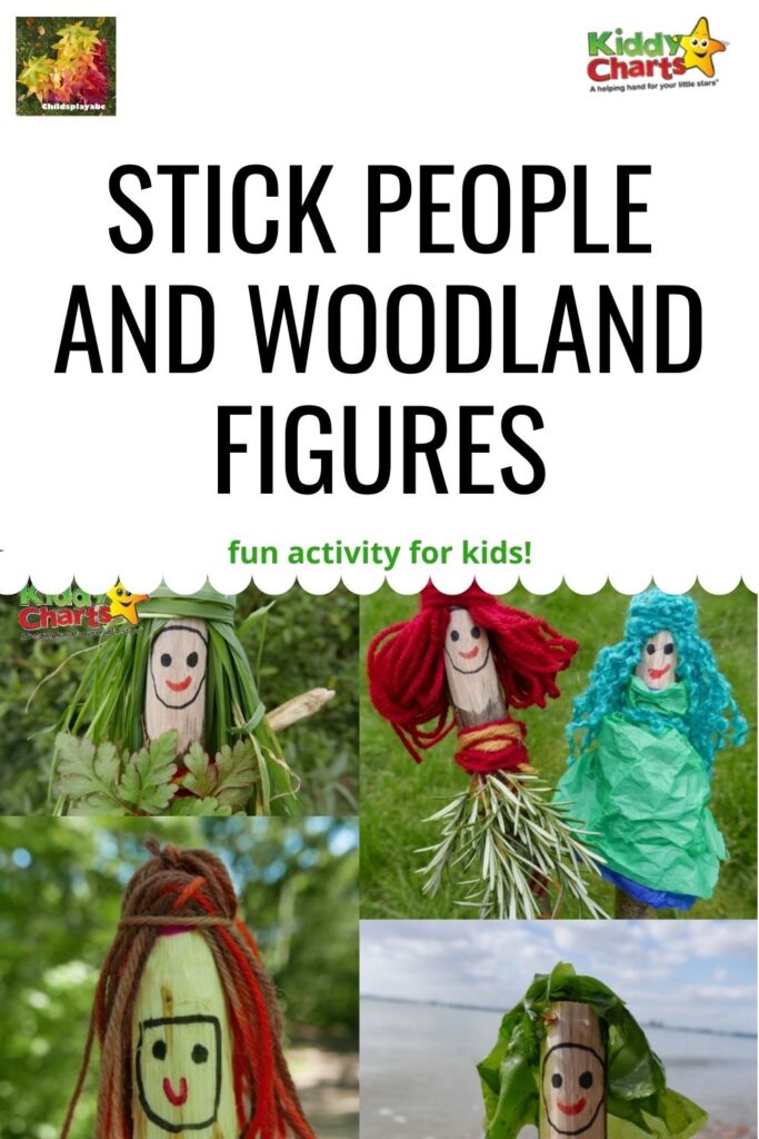 Stick people and woodland figures #31daysofactivities
