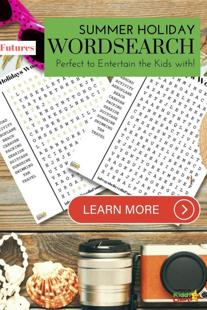 summer holidays word search printable 31daysofactivities