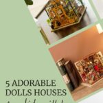 Five adorable dolls houses are featured on the website KiddyCharts.com for children to enjoy.