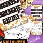 People are celebrating Halloween by downloading a Halloween-themed advent calendar with art, charts, and activities for each day leading up to Halloween.