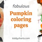 Kids are downloading pumpkin coloring pages from Kiddycharts.com.