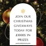 People are being encouraged to join Kiddy Charts' Christmas giveaways for a chance to win thousands of pounds in prizes.