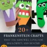 We've got 21 Frankenstein crafts ideas for the klds