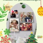 The image is showing a promotion for a chance to win a £100 ASDA Photo voucher for personalised gifts from Kiddy Charts.