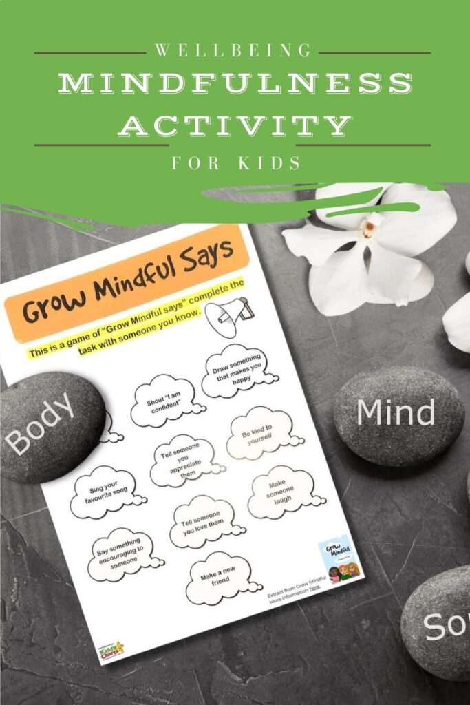 mindfulness activity for kids