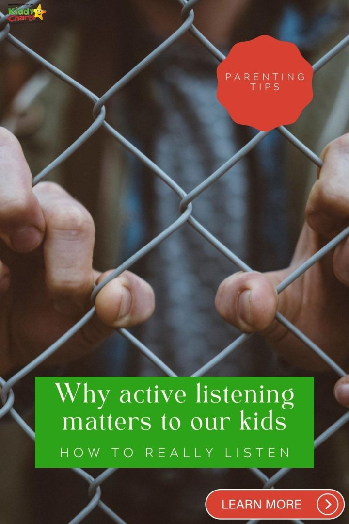 Why the importance of listening matters to our kids