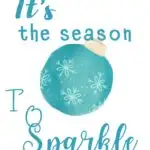 The image shows a calendar for the year 2022, highlighting the season of Sparkle from the KiddyCharts brand.