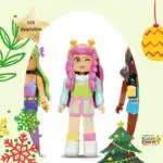 A cartoon doll from WowWee SIX is featured in the Kiddy Charts Advent Win KawaiiPie Avastars Fashion Doll.