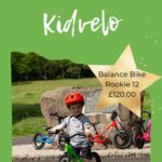 KiddyCharts is giving away a Kidvelo Balance Bike Rookie 12, valued at £120.00.
