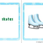 A young figure skater glides across the ice wearing their skating skates, confidently displaying the text "Me Charts KiddyCharts 2023".