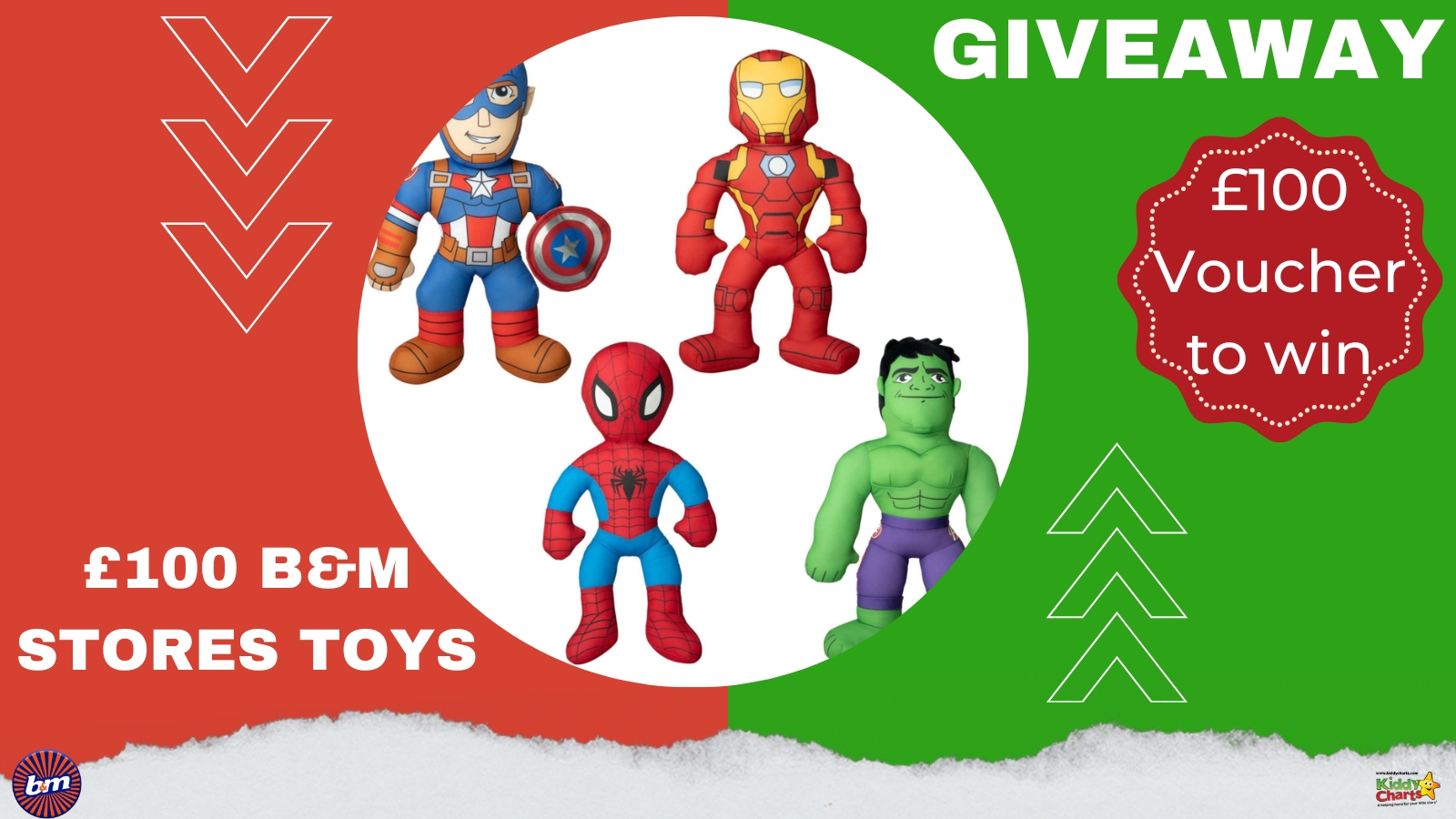 Win £100 B&amp;M voucher to celebrate their 2 for £20 toy range