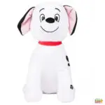 A cartoon animal figure made of plush fabric sits atop a KiddyCo Charts toy.
