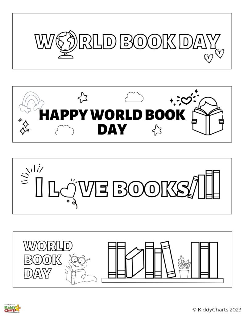People are celebrating World Book Day by expressing their love for books.
