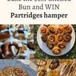 A giveaway is being held where the best Chelsea Bun baker will win a Partridges hamper.