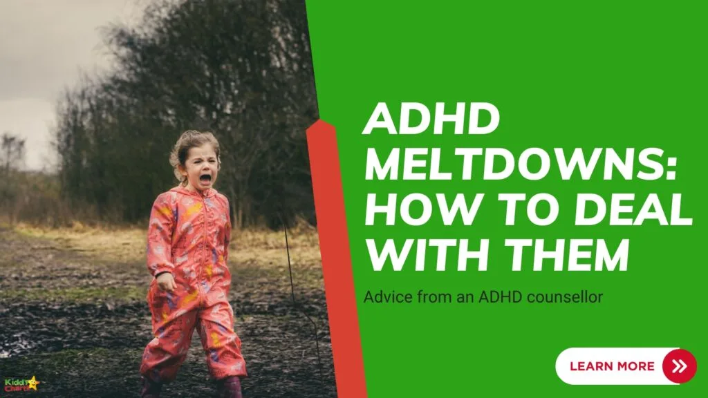In this image, an ADHD counsellor is providing advice on how to deal with ADHD meltdowns.