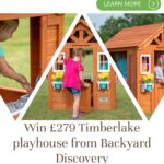 A giveaway is being launched in the UK to celebrate the launch of Backyard Discovery's £279 Timberlake playhouse, with the chance to win the playhouse as a prize.