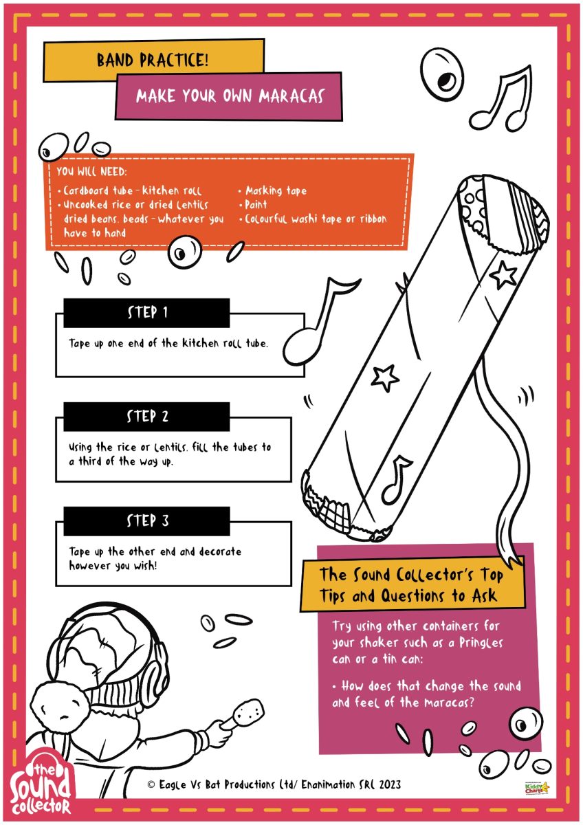 Shake it up: How to make maracas with your kids for fun and music