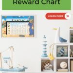 A reward chart is being presented to encourage children to learn more and be rewarded for their efforts.