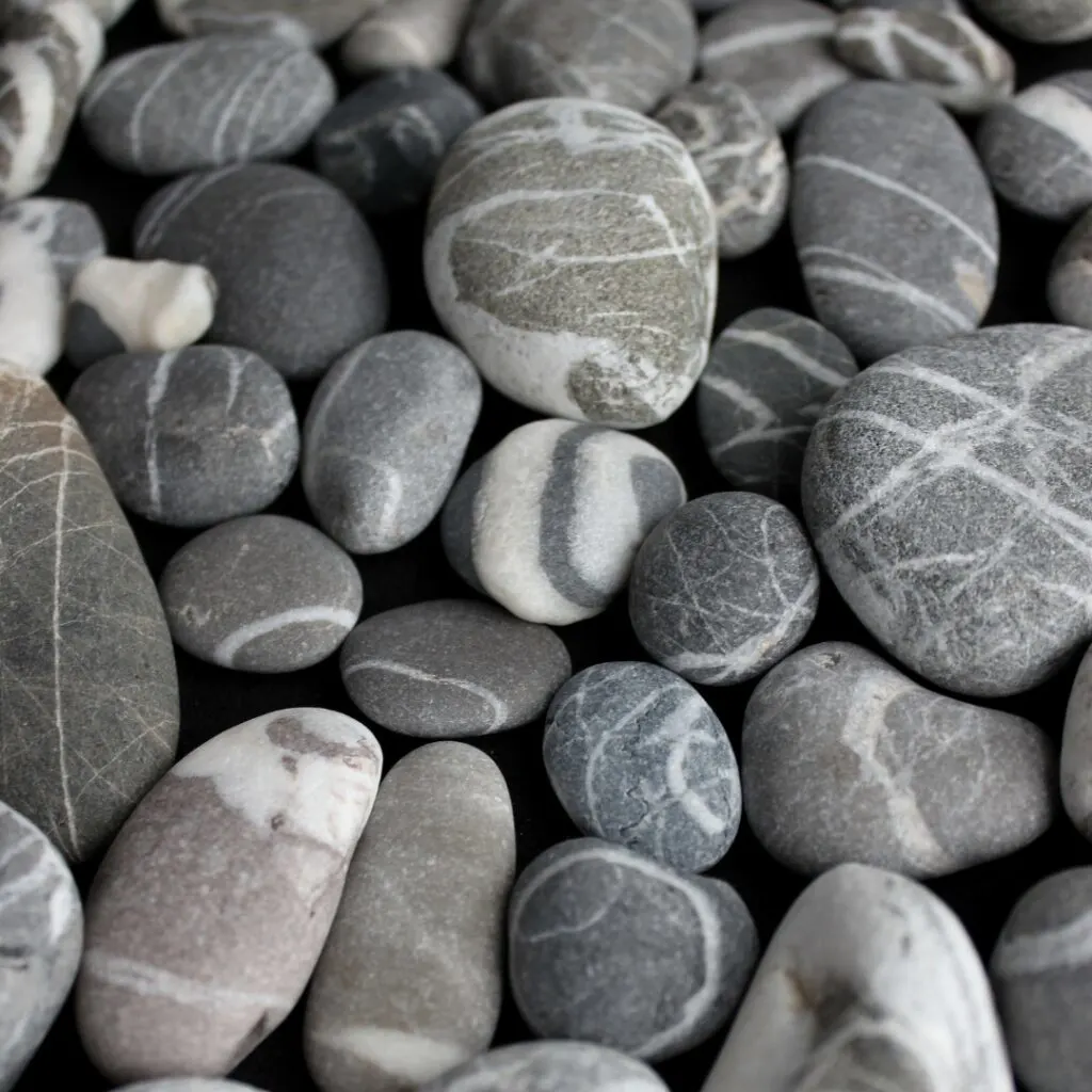 A collection of rocks.