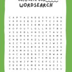 People are completing a word search puzzle on the KiddyCharts website.