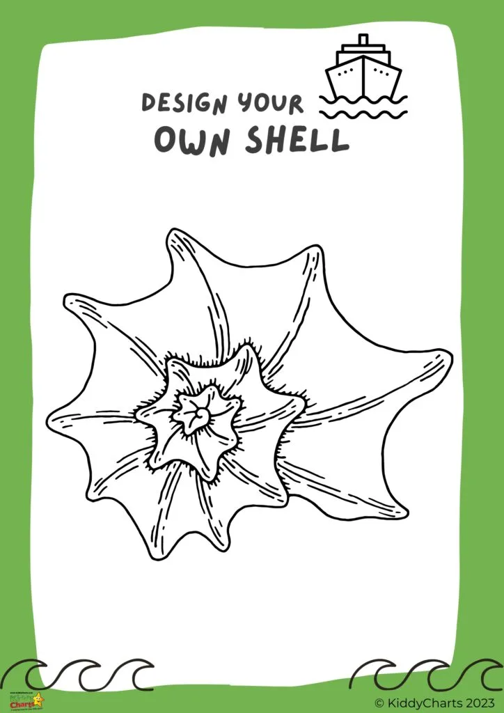 The image is showing a website that allows users to design their own personalized shell.