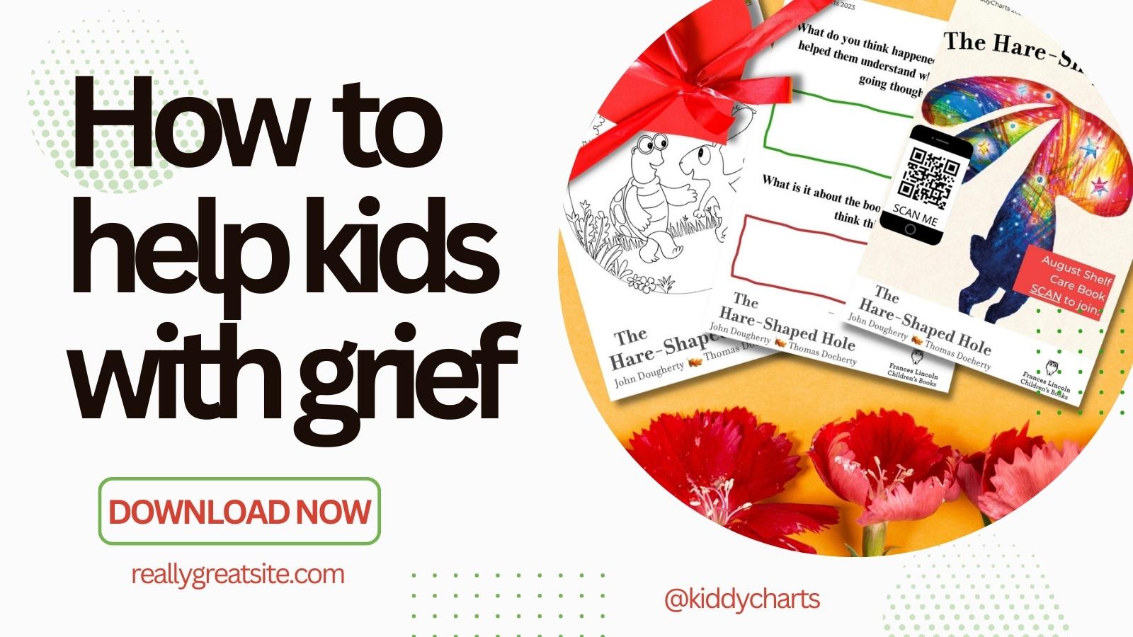 Navigating loss with The Hare-Shaped Hole: Introducing grief worksheets for kids