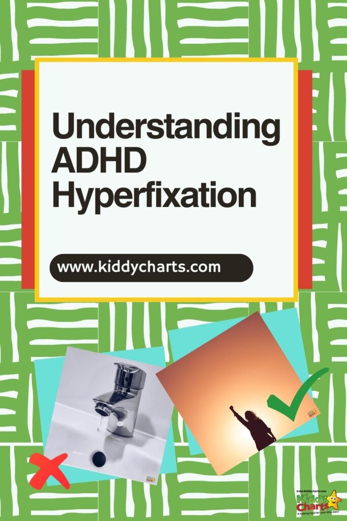 This image is providing information about Attention Deficit Hyperactivity Disorder (ADHD) and how Kiddy Charts can help parents of children with ADHD.