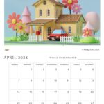 This image is a calendar for April 2023, showing the days of the week and the dates for each day.