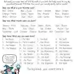 Colorful chart for discovering a wizard name, featuring lists of colors, birth months, days, and a cartoon wizard illustration.