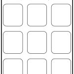 Worksheet titled "My Calming Strategies" featuring nine empty boxes. Encourages personalized regulation strategies. Produced by KiddyCharts, no landmarks present.