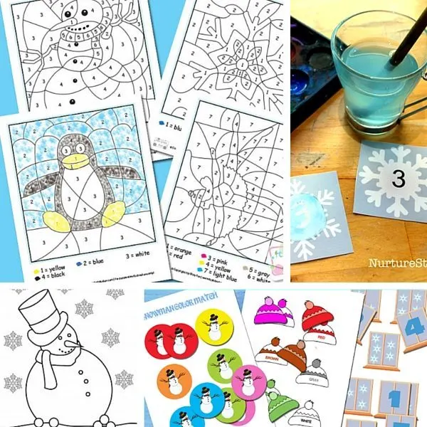 25 Free Winter Printables for Kids