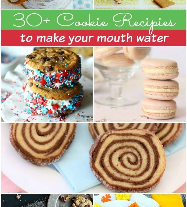 30+ Cookie recipes to make your mouth water