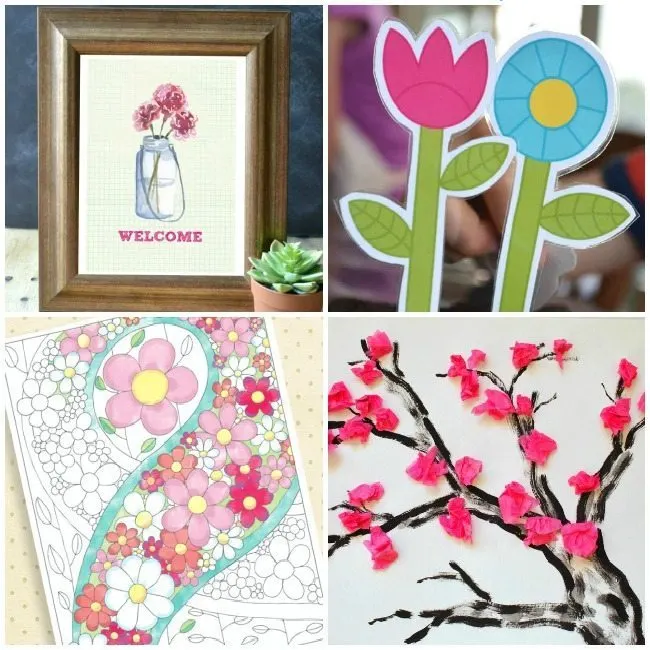 30+ Spring printables for little ones