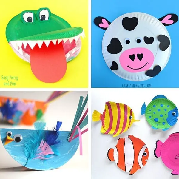 40+ Paper Plate Animals
