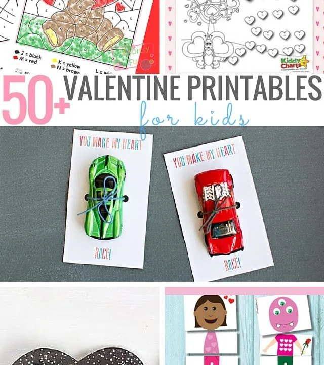 50+ Valentine Printables For Kids