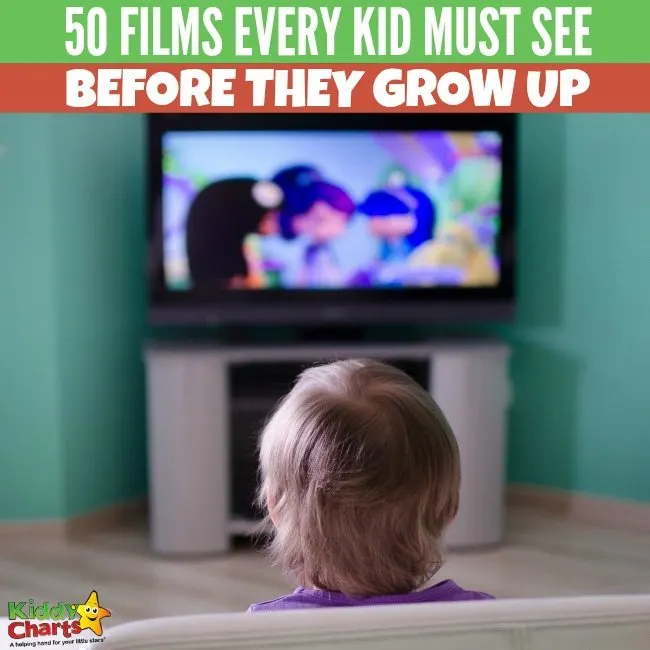 50 cool films every kid must see before they grow up