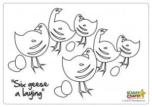 Today we have another printable in our 12 Days of Chistmas series - six geese a laying and a Drumond Park games bundle!